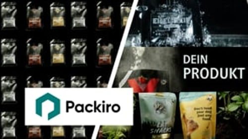 Standbild aus dem Produktvideo für Packiro